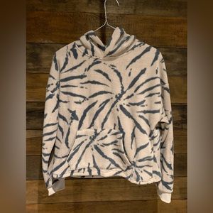 Hoodie with pattern print. Size small